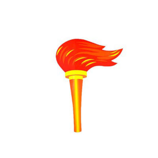 运动会入场创意手拿道具方阵开幕仿真火炬手持国庆幼儿园舞蹈演出