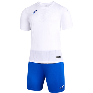 Joma荷马男女儿童足球服套装25新款冰丝速干短袖学生定制运动球衣
