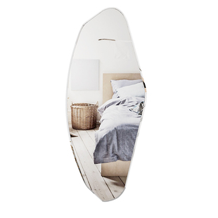 穿衣镜ins风壁挂家用网红装饰全身镜子异形挂墙服装店贴墙试衣镜