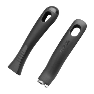 锅把手通用炒锅手柄把手 不锈钢锅配件胶木防烫手柄 单孔奶锅锅柄