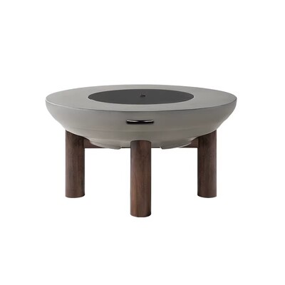 牧行围炉煮茶烤火炉套装家用室内冬日阳台烧烤炉器具全套电碳两用