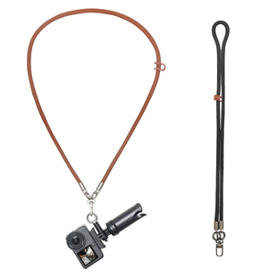 运动相机挂绳适用大疆action5pro挂绳action6街拍防摔防丢手柄手持action4/3挂脖三脚架