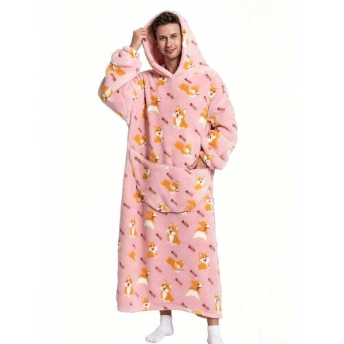 C 29131 Wearable Blanket Hoodie 毛毯连帽衫 亚马逊欧美跨境外