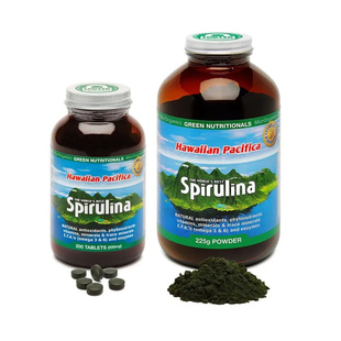 澳洲直邮GREEN NUTRITIONALS绿色营养食品 有机夏威夷螺旋藻粉