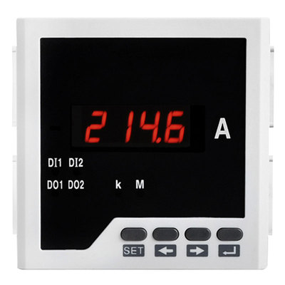 伊莱科单相电流表智能数显