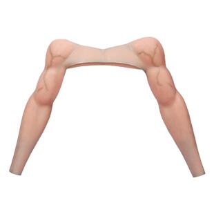 smitizen肌肉衣手臂cos男女硅胶仿真假肌肉假腹肌胸肌网红道具