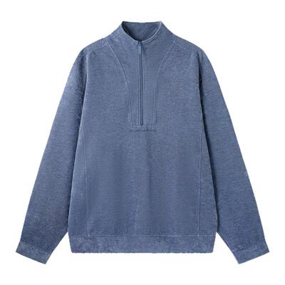 BJHG半高领卫衣秋冬季雪尼尔内搭