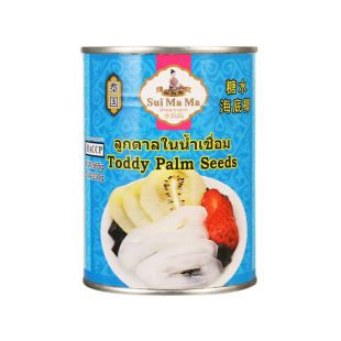 泰国进口水妈妈糖水海底椰甜品配料白玉丹烘焙即食海椰子水果罐头