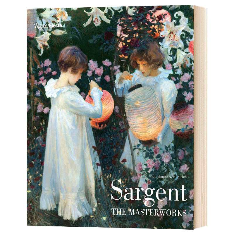 精装 英文原版 Sargent 萨金特画册 美国艺术家 肖像画领军人物 大师画册油画作品集 进口艺术 英文版