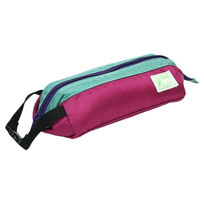 RGH女生简约撞色笔袋防水文具袋