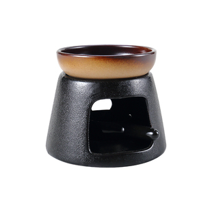 复古家用室内蜡烛干烤咖啡渣烤茶香薰灯高级感陶瓷可干烧香薰炉