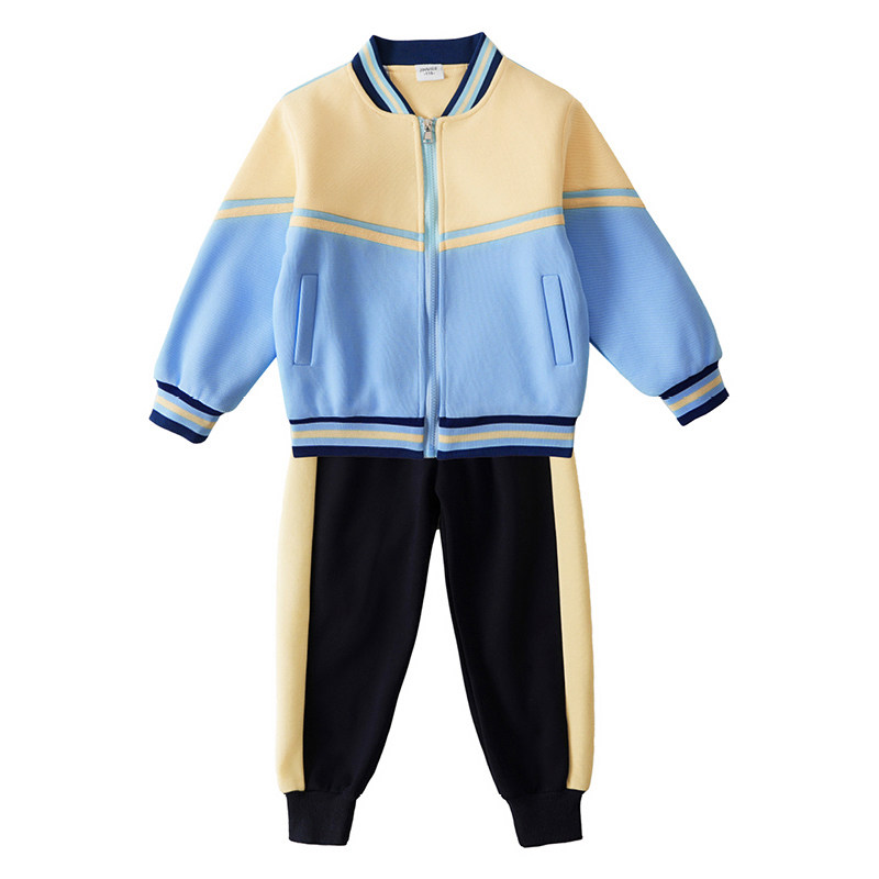 小学生春秋校服夏季儿童纯棉休闲班服套装棒球服六一节幼儿园园服