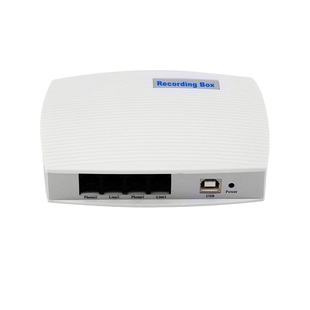 2路4路8路电话录音盒固话座机录音系统来电弹屏通话统计二次开发