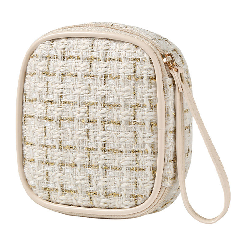 姨妈巾收纳包小香风月事包便携随身装卫生巾的小包m巾卫生棉袋子