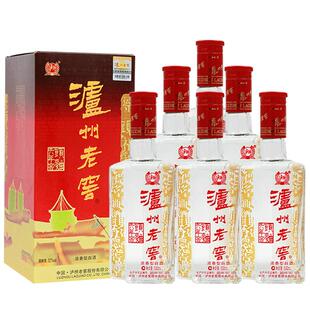 【官方直营】泸州老窖六年窖头曲52度 整箱 浓香型白酒 送礼