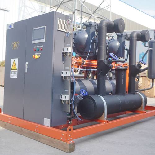 蔬菜保鲜 冷冻冷藏80HP复盛螺杆高温两并联换热、制冷空调设备