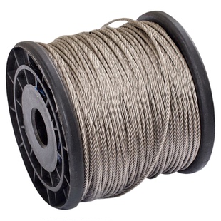 304不锈钢丝绳1mm1.5mm2mm细软钢丝绳晾衣绳晒衣绳衣架钢丝3-4-5