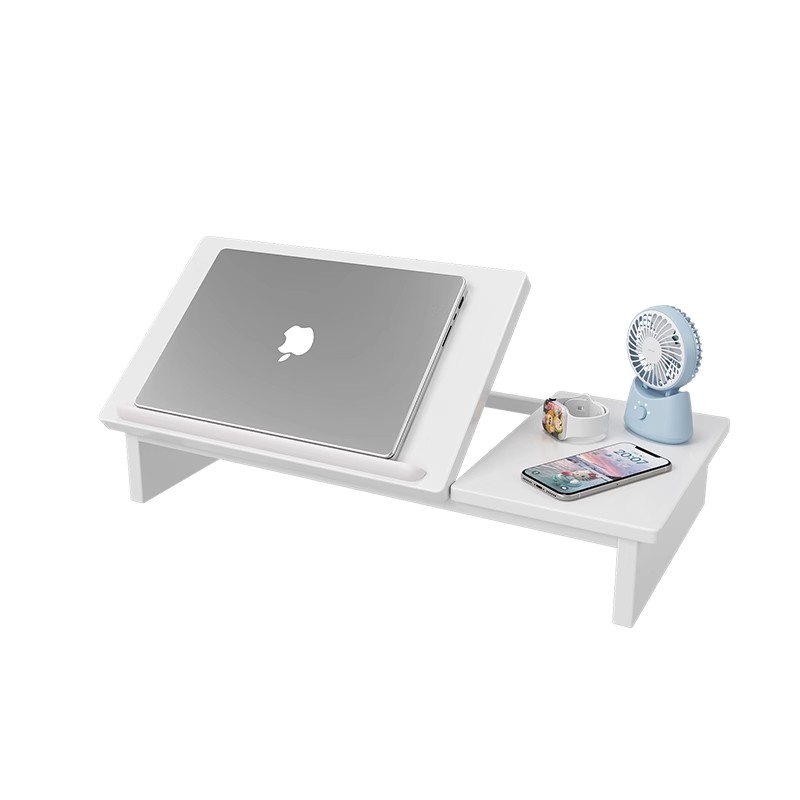 笔记本增高架电脑支架可调节升降置物架笔记本电脑托架办公神器桌面抬高底座键盘储物架电脑置物架工位架子