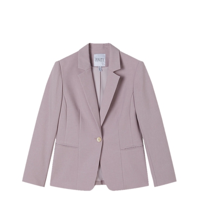 FINITY菲妮迪小西装紫色职业上衣
