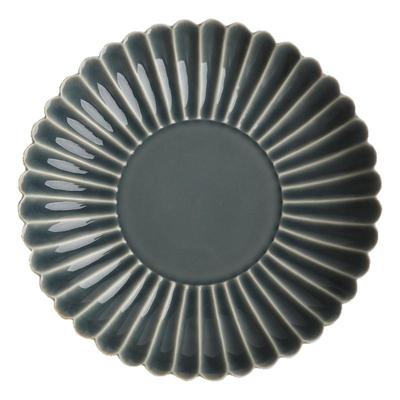 陶瓷干泡盘菊瓣碟茶点果碟壶承