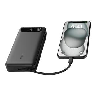 【国标3C认证】Anker安克自带线充电宝65W大功率20000毫安大容量笔记本电脑便携移动电源适配16/15手机2025