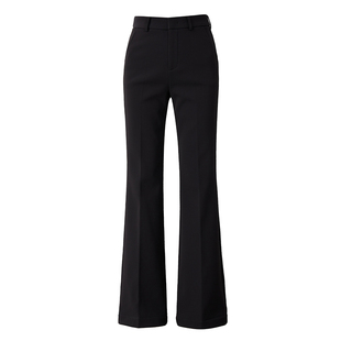 加绒加厚超模神裤显瘦微喇裤女2025秋冬新款高腰喇叭裤西装裤长裤