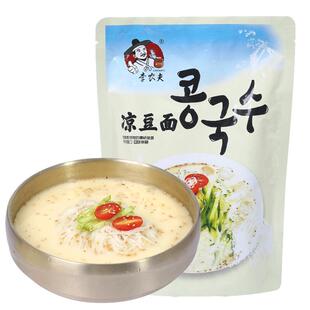 李农夫凉豆面韩式豆浆面延边特产延吉冷面延边朝鲜族凉拌面300g袋