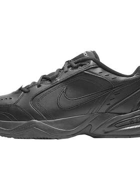 Nike耐克鞋子气垫老爹鞋正品黑武士男鞋新款鞋皮面鞋415445-001