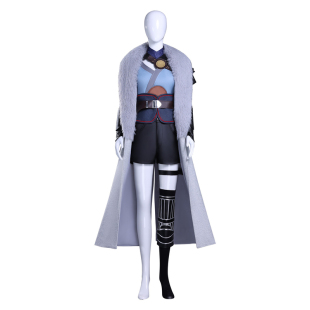 【女c服】灵笼觉醒者领袖白月魁COS服游戏二次元C动漫OSPLAY服装
