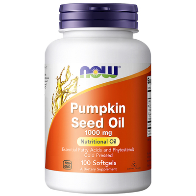 NOW/诺奥南瓜籽油胶囊前列腺男士