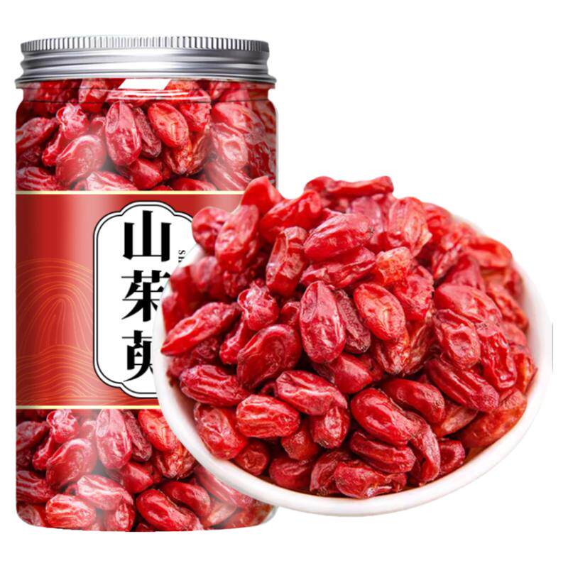 山茱萸中药材正品官方旗舰店野生山萸肉泡茶山茱萸肉的功效与作用