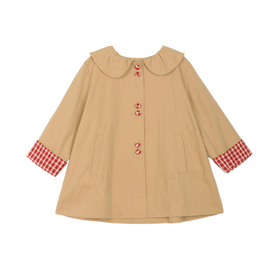 小O宝Okids童装女宝宝新品风衣