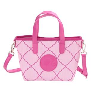 【Barbie芭比官方正品】飞织托特包小众休闲手提包斜跨包时尚包包