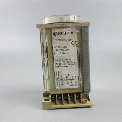 议价SCHLEICHER 德国 时间继电器 DZR13-SL-189/2 实物拍摄