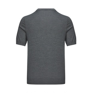 PP轻奢潮牌男装pleikpholppe秋冬时尚休闲打底针织衫中袖羊毛衫