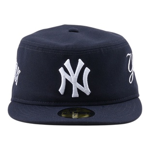 韩国代购NEWERA纽亦华PILLBOX复古平沿全封闭药盒帽NY纽约扬基