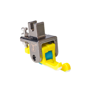 新款铁氟龙高低滚轮压脚平车厚薄通用耐磨顺畅塑料高低止口压脚