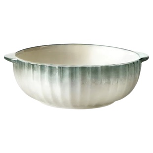 陶瓷双耳汤碗酸菜鱼大盆碗家用大号大碗高级感水煮鱼汤盆面碗盘子