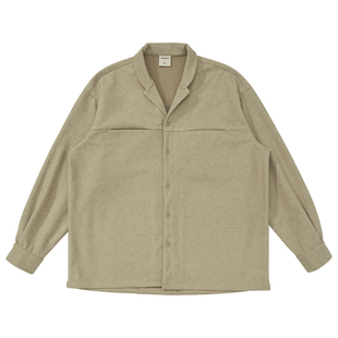 Mentmate 25AW 冬日温暖呢绒高级感廓形西装外套男 立领纯色夹克