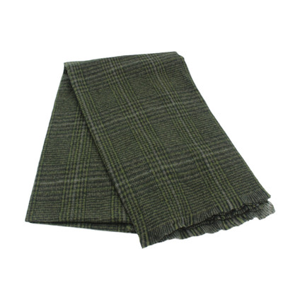 冬季舒适柔软格子围巾百搭