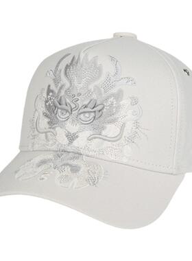 思沃福东方龙刺绣大头围棒球帽