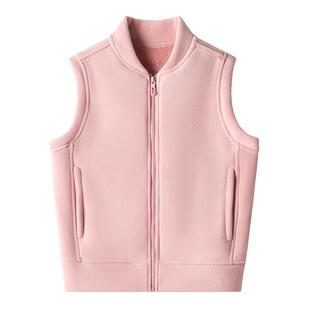 奥利绒马甲女款2026加厚春秋冬季宽松羊羔绒外穿无袖坎肩休闲外套