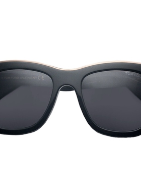 TomFord时尚大框方形黑超太阳镜