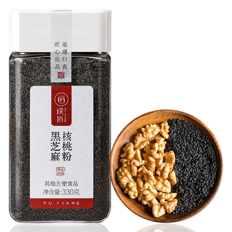 璞匠黑芝麻核桃粉黑芝麻糊早餐粉
