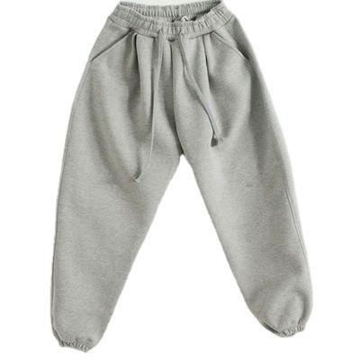 卫裤长裤捏褶韩国代购设计师