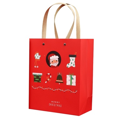 圣诞礼品袋包装卡通糖果袋