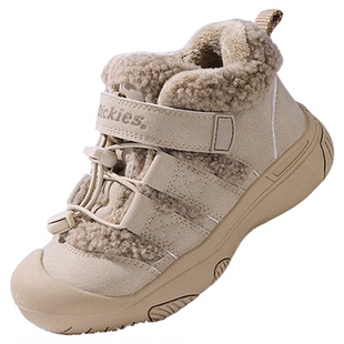 dickies童鞋2026新款冬季加绒加厚儿童棉鞋子男童保暖运动雪地靴