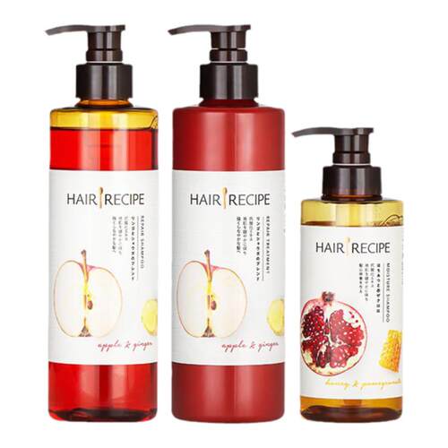 HairRecipe发之食谱洗发水无花果桂花生姜控油蓬松改善毛躁护发素