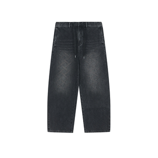 VETEMENTS男女新款裤子石磨水洗工艺柔软牛仔提花长裤34766003