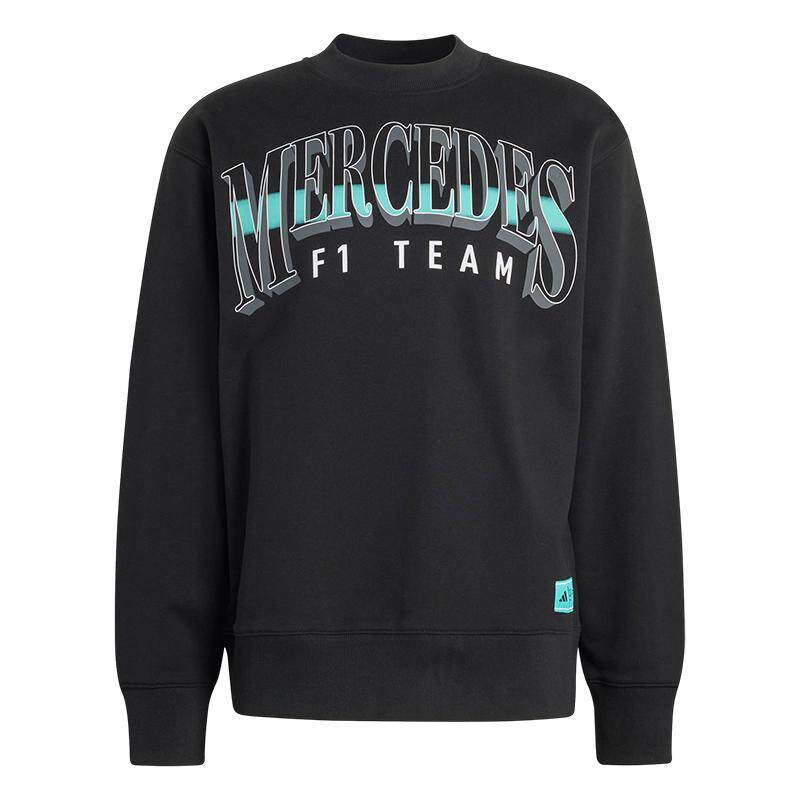 梅赛德斯AMG马石油F1车队宽松卫衣男秋冬新款adidas阿迪达斯官方